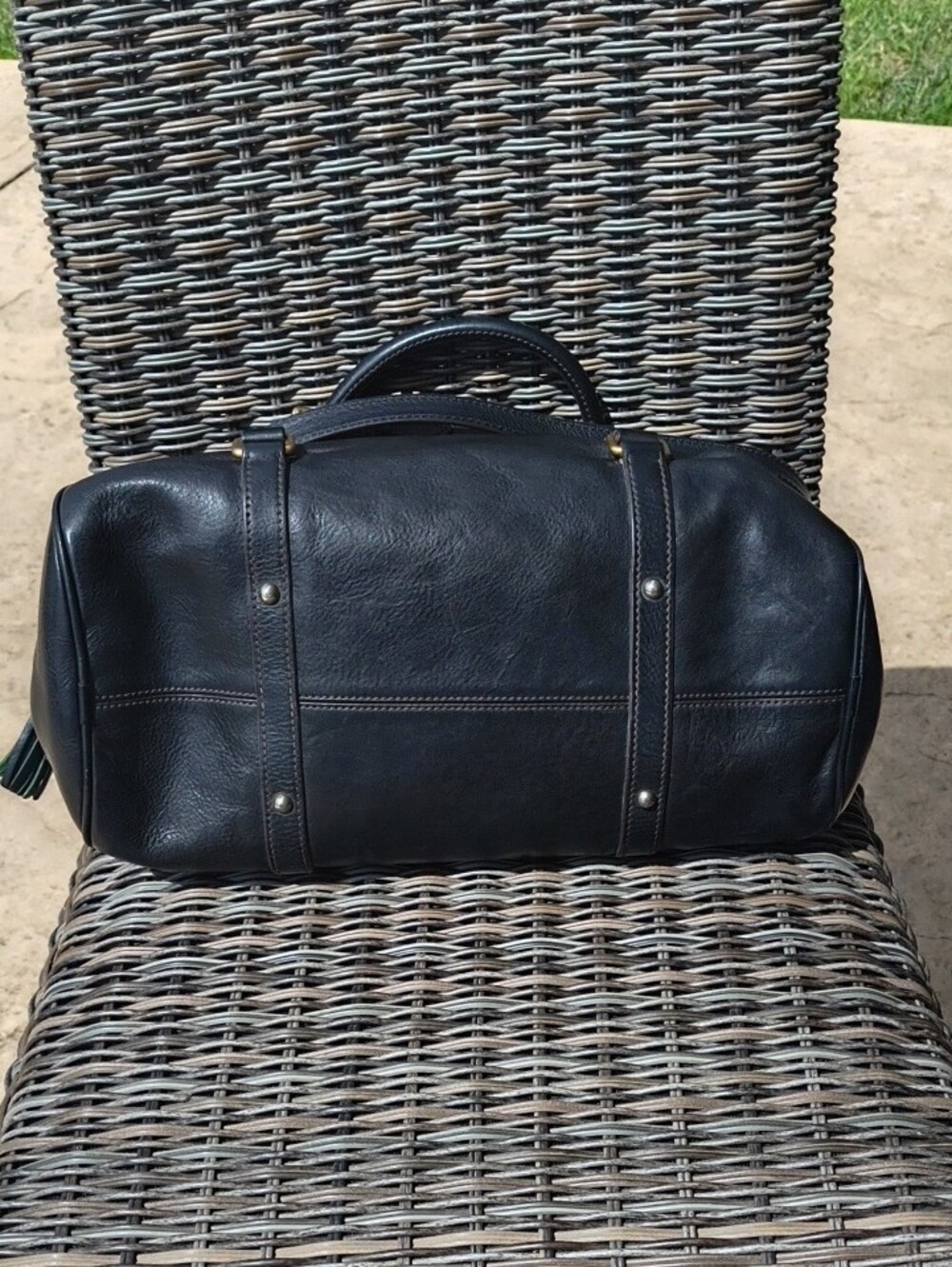Dooney And Bourke Large Florentine Satchel - Picture 3 of 7